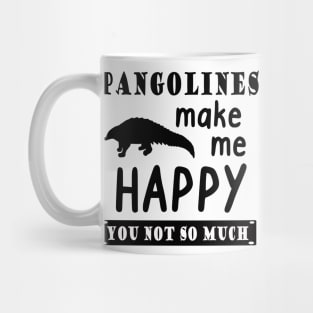 Pangolin happy saying nature animal gift Mug